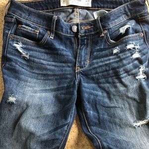 Abercrombie and Fitch  Distressed Jeans